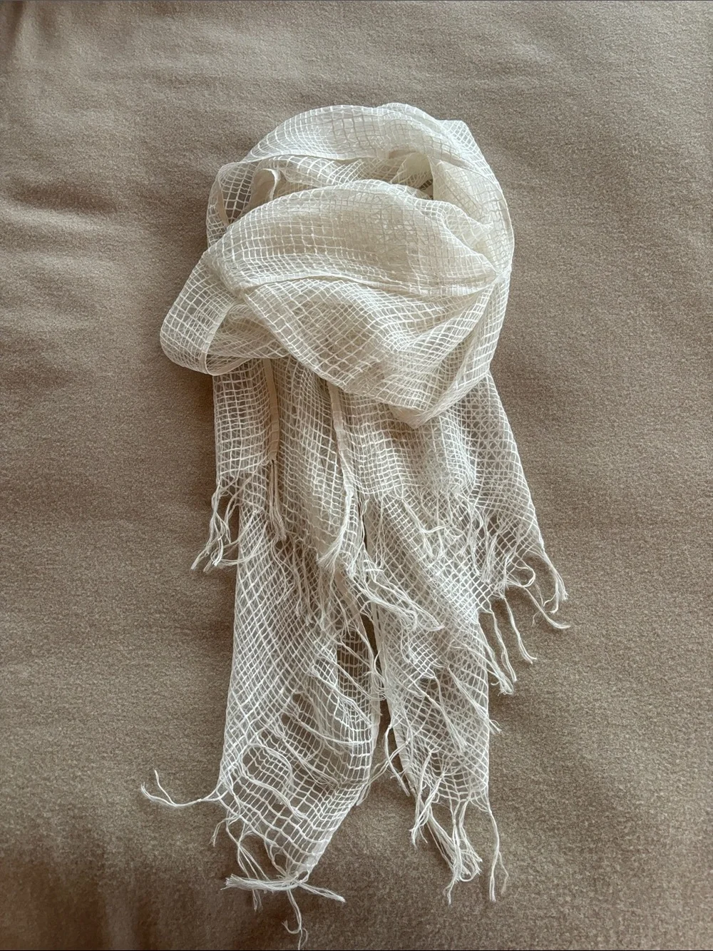 Featherweight Woolen and Silk Scarf
